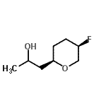 CAS#: 645413-16-7， 1-[(2R,5R)-5-Fluorotetrahydro-2H-pyran-2-yl]-2-propanol
