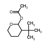 CAS#: 645413-26-9， 3-(2-Methyl-2-propanyl)tetrahydro-2H-pyran-2-yl acetate