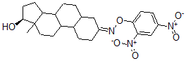 CAS#: 64584-77-6， 17beta-Hydroxy-5alpha-Estran-3-One O-(2,4-Dinitrophenyl)Oxime
