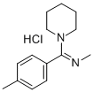 CAS#: 64594-09-8， 1-((Methylimino)(4-Methylphenyl)Methyl)-Piperidine Monohydrochloride