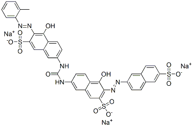 CAS 登录号：6460-01-1， 直接红 73 三钠盐