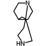 CAS#: 646055-90-5， Spiro[1-azabicyclo[2.2.2]octane-2,3'-pyrrolidine]