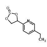 CAS#: 646519-82-6， 5-Ethyl-2-(2-oxido-1,3,2-dioxathiolan-4-yl)pyridine