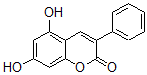 CAS#: 6468-93-5， 5,7-Dihydroxy-3-Phenyl-2H-1-Benzopyran-2-One