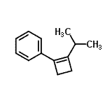 CAS#: 647028-09-9， (2-Isopropyl-1-cyclobuten-1-yl)benzene