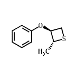 CAS#: 647033-06-5， (2R,3S)-2-Methyl-3-phenoxythietane