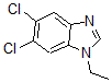 CAS 登录号：6478-76-8， 5,6-二氯-1-乙基-1H-苯并咪唑