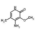 CAS#: 64837-76-9， 4-Amino-3-methoxy-5-methyl-2(1H)-pyridinone