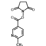 CAS#: 648422-42-8， 1-{[(6-Methyl-3-pyridinyl)carbonyl]oxy}-2,5-pyrrolidinedione
