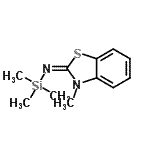 CAS#: 64874-21-1， (2E)-3-Methyl-N-(trimethylsilyl)-1,3-benzothiazol-2(3H)-imine