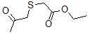 结构式 CAS# 64878-05-3, 2-[(2-氧代丙基)硫代]-乙酸乙酯