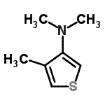 CAS#: 648860-13-3， N,N,4-Trimethyl-3-thiophenamine