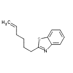 CAS#: 64909-90-6， 2-(5-Hexen-1-yl)-1,3-benzothiazole
