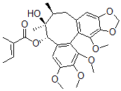 CAS#: 64938-51-8， Schisantherin C