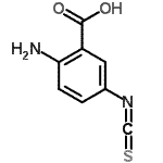 CAS#: 649549-95-1， 2-Amino-5-isothiocyanatobenzoic acid