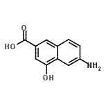 CAS#: 64955-20-0， 6-Amino-4-hydroxy-2-naphthoic acid