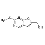 CAS#: 649558-78-1， [2-(Methylsulfanyl)furo[2,3-d]pyrimidin-6-yl]methanol