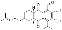 CAS#: 64960-69-6， (8aR,10aS)-2,3-Dihydroxy-4-Isopropyl-10alpha-Methyl-6-(4-Methyl-3-Pentenyl)-9,10-Dioxo-5,8,8a,9,10,10alpha-Hexahydro-1-Anthracenecarbaldehyde