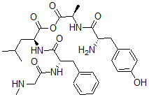 CAS#: 64963-13-9， Ala(2)-Me-Phe(4)-Enkephalin-Leu
