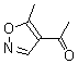 structure of CAS# 6497-21-8, 1-(5-Methyl-4-Isoxazolyl)-Ethanone;1-(5-Methylisoxazol-4-Yl)Ethanone;1-(5-Methyl-4-Isoxazolyl)Ethanone;Zinc00169509