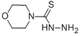 结构式 CAS# 6499-15-6, 4-吗啉硫代甲酰肼