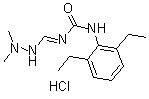 CAS#: 65009-07-6, N-(2,6-Diethylphenyl)-N-((Dimethylamino)Iminomethyl)-Urea Monohydrochloride