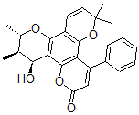 CAS#: 65025-62-9， (10alpha,11beta,12beta)-(-)-11,12-Dihydro-12-hydroxy-6,6,10,11-tetramethyl-4-phenyl-2H,6H,10H-benzo(1,2-b:3,4-b':5,6-b'')tripyran-2-one