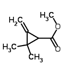 CAS#: 65051-69-6， Methyl 2,2-dimethyl-3-methylenecyclopropanecarboxylate