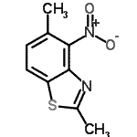CAS#: 650635-66-8， 2,5-Dimethyl-4-nitro-1,3-benzothiazole