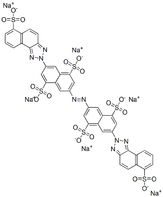 CAS#: 6508-68-5， Hexasodium 3,3'-Azobis[7-(6-Sulphonato-2H-Naphtho[1,2-d]Triazol-2-Yl)Naphthalene-1,5-Disulphonate]