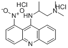 CAS#: 65094-73-7， 1-Nitro-9-((2-dimethylamino)-1-methylethylamino)-acridine dihydrochloride