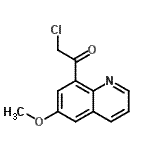 CAS#: 651358-16-6， 2-Chloro-1-(6-methoxy-8-quinolinyl)ethanone