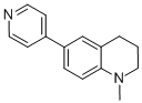 CAS 登录号：6516-95-6， 1-甲基-6-(4-吡啶基)-1,2,3,4-四氢喹啉