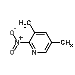 CAS#: 65169-41-7， 3,5-Dimethyl-2-nitropyridine