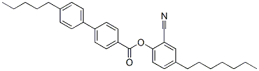 CAS#: 65195-04-2， 2-Cyano-4-Heptylphenyl 4'-Pentyl[1,1'-Biphenyl]-4-Carboxylate