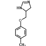 CAS#: 652128-77-3， 5-[(4-Methylphenoxy)methyl]-4,5-dihydro-1H-imidazole