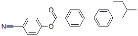 CAS#: 65238-19-9， 4'-(2-Methylbutyl)-(1,1'-Biphenyl)-4-Carboxylic Acid, 4-Cyanophenyl Ester