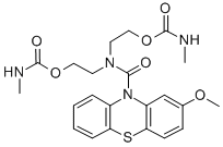 CAS#: 65241-08-9， N,N-Bis(2-(((Methylamino)Carbonyl)Oxy)Ethyl)-2-Methoxy-10H-Phenothiazine-10-Carboxamide