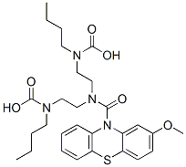 CAS#: 65241-11-4， Di(Butylcarbamic Acid) 2,2'-[[(2-Methoxy-10H-Phenothiazin-10-Yl)Carbonyl]Imino]Bisethyl Ester