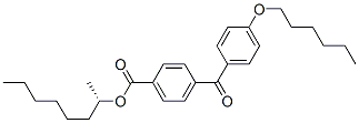 CAS#: 65242-72-0， 1-Methylheptyl (S)-4-[4-(Hexyloxy)Benzoyl]Benzoate