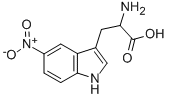 structure of CAS# 6525-46-8, 5-Nitro-DL-Tryptophan;2-Amino-3-(5-Nitro-1H-Indol-3-Yl)Propionic Acid;Nci60_004432;5-(Hydroxy(Oxido)Amino)Tryptophan