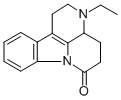 CAS#: 65284-98-2， 1,2,3,3a,4,5-Hexahydro-3-Ethyl-6H-Indolo(3,2,1-de)(1,5)Naphthyridin-6-One