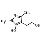 CAS#: 65288-02-0， 4-(2-Hydroxyethyl)-1,3-dimethyl-1H-pyrazol-5-ol