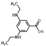 CAS#: 652968-38-2， 3,5-Bis(ethylamino)benzoic acid