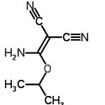 CAS 登录号：65342-83-8， [氨基(异丙氧基)亚甲基]丙二腈
