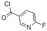 structure of CAS# 65352-94-5, 6-Fluoro-3-Pyridinecarbonylchloride;2-Fluoropyridine-5-Carbonyl Chloride, 6-Fluoropyridine-3-Carbonyl Chloride, 5-(Chlorocarbonyl)-2-Fluoropyridine;3-Pyridinecarbonyl Chloride, 6-Fluoro- (9CI);6-Fluoropyridine-3-Carbonyl Chloride