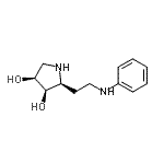 CAS#: 653570-89-9， (2S,3R,4S)-2-(2-Anilinoethyl)-3,4-pyrrolidinediol