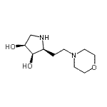 CAS#: 653570-94-6， (2S,3R,4S)-2-[2-(4-Morpholinyl)ethyl]-3,4-pyrrolidinediol