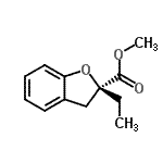CAS#: 653578-42-8， Methyl (2S)-2-ethyl-2,3-dihydro-1-benzofuran-2-carboxylate