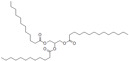 CAS#: 65376-23-0， Tetradecanoic Acid 2,3-Bis[(1-Oxododecyl)Oxy]Propyl Ester